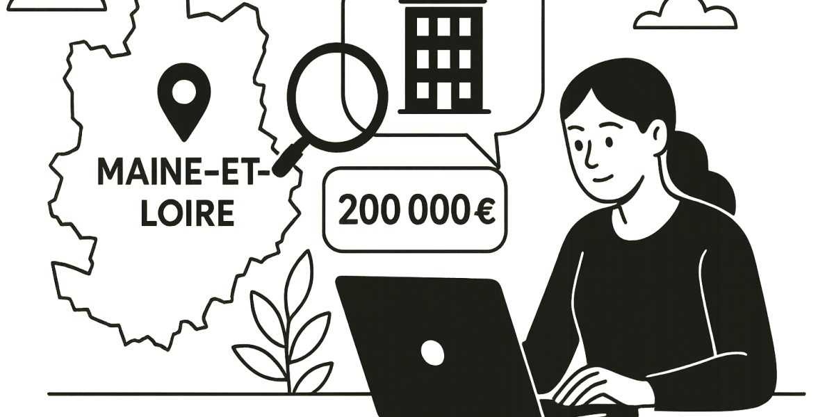Panorama et repères de prix pour acheter un appartement à moins de 200 000 € dans le Maine‑et‑Loire