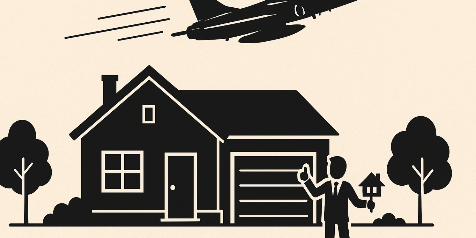 Maison à Saint-Dizier survolée par des Rafale, vendue rapidement