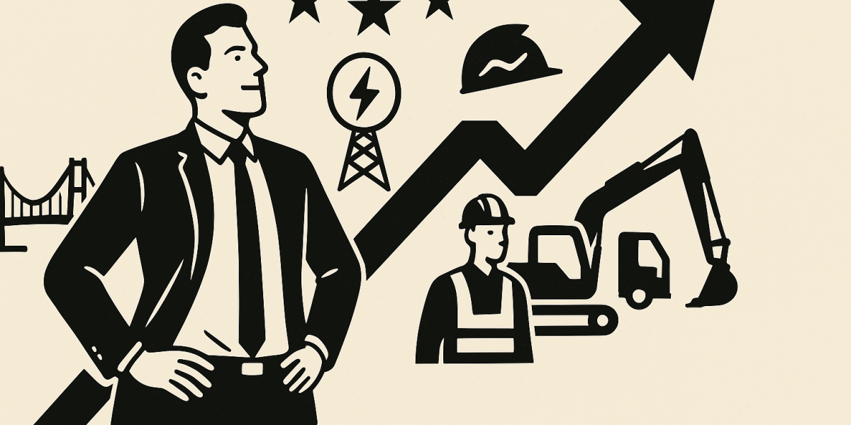 Portrait de Pierre Anjolras, directeur général de Vinci, illustrant les résultats financiers et les perspectives 2026 du groupe